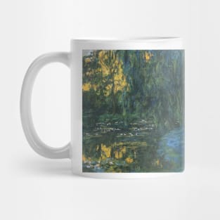 Water Lily Pond and Weeping Willow - Claude Monet Mug